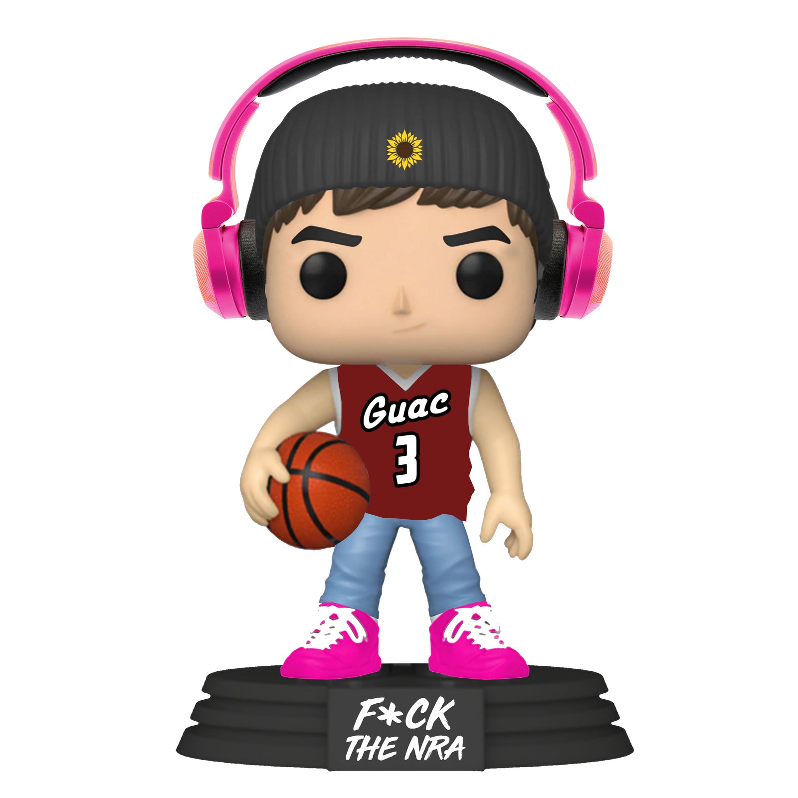 GUAC’S BOBBLEHEAD "FU@K THE NRA"