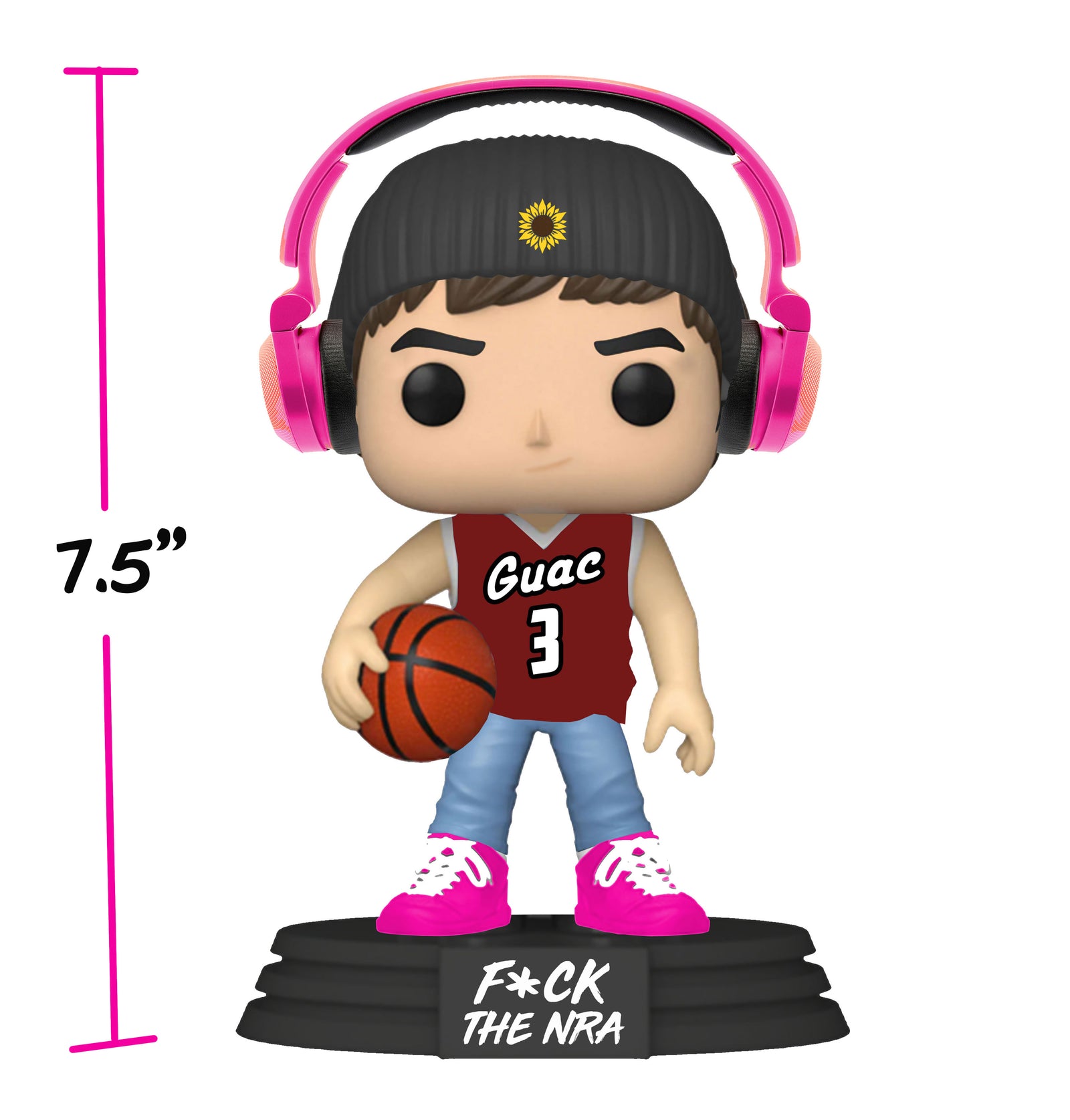 GUAC’S BOBBLEHEAD "FU@K THE NRA"