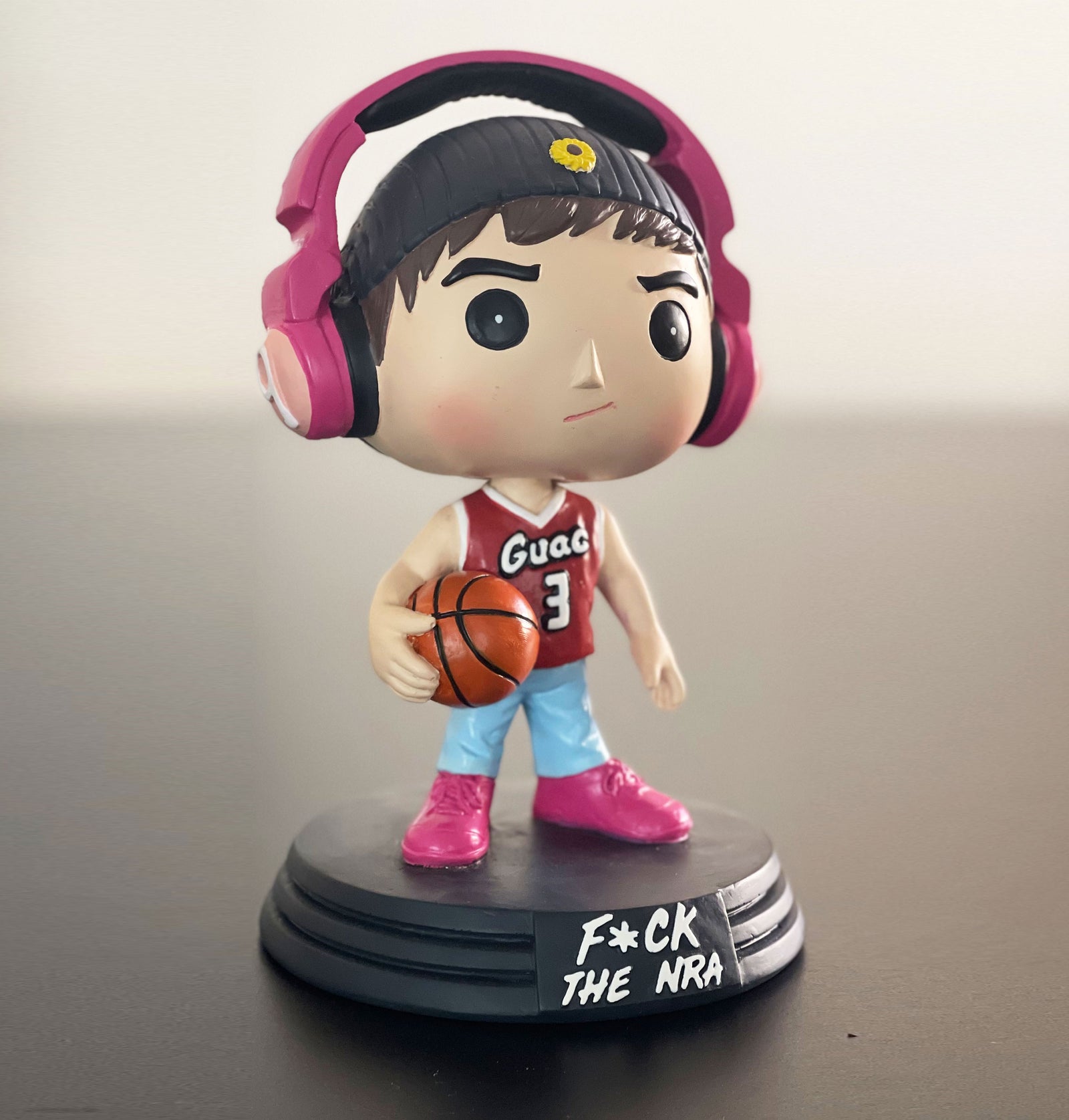GUAC’S BOBBLEHEAD "FU@K THE NRA"