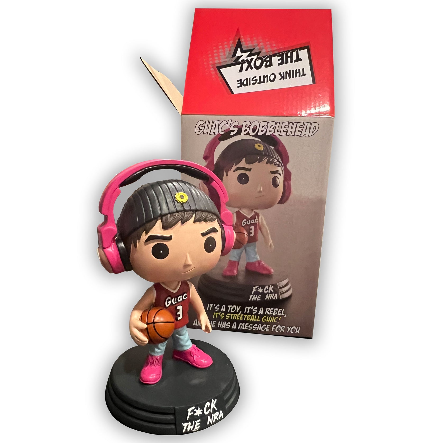 GUAC’S BOBBLEHEAD "FU@K THE NRA"