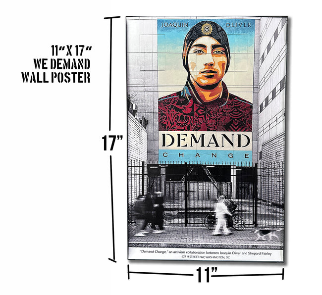 'WE DEMAND' Limited edition SPRAY PAINT CAN KIT