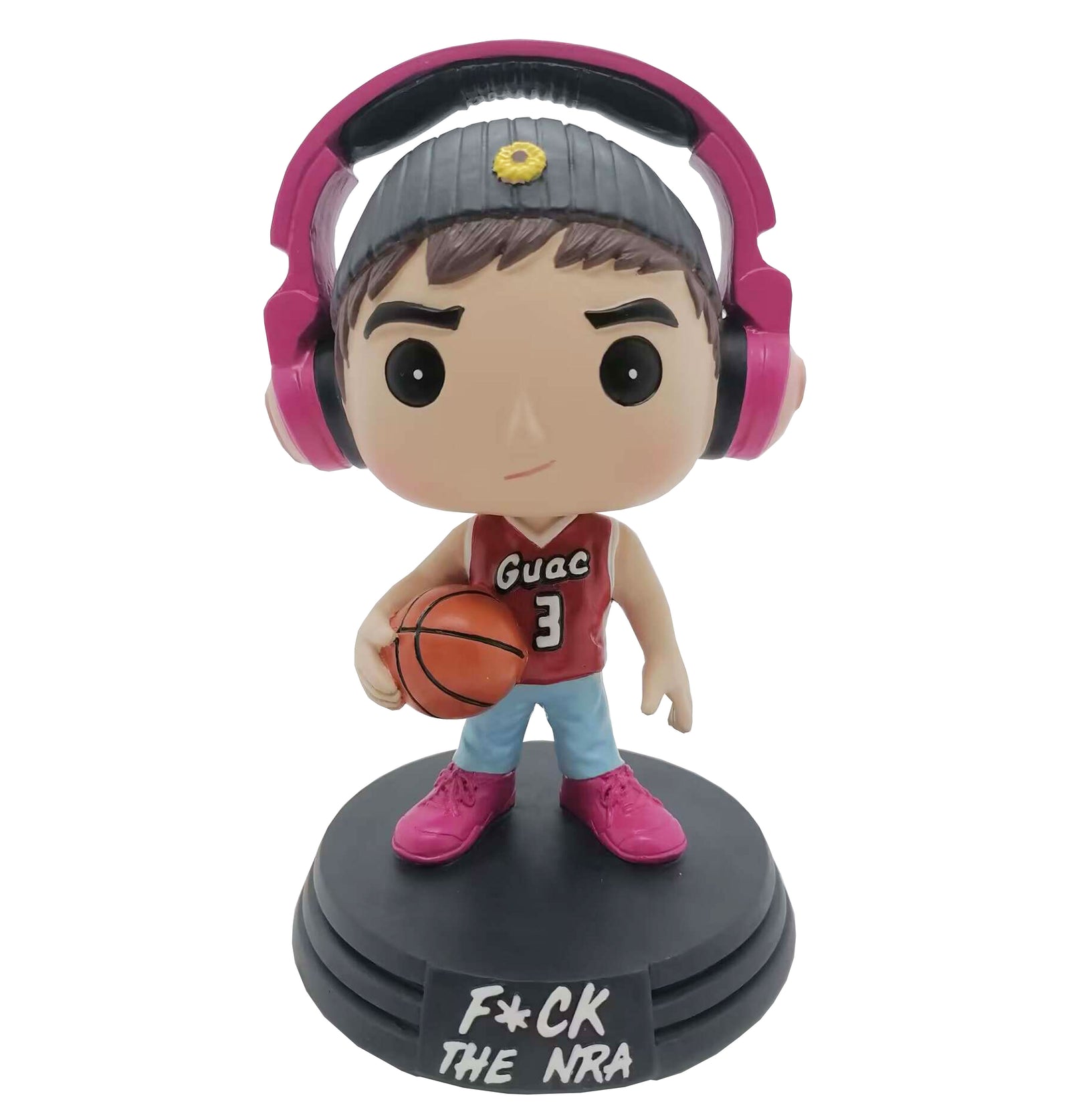 GUAC’S BOBBLEHEAD "FU@K THE NRA"
