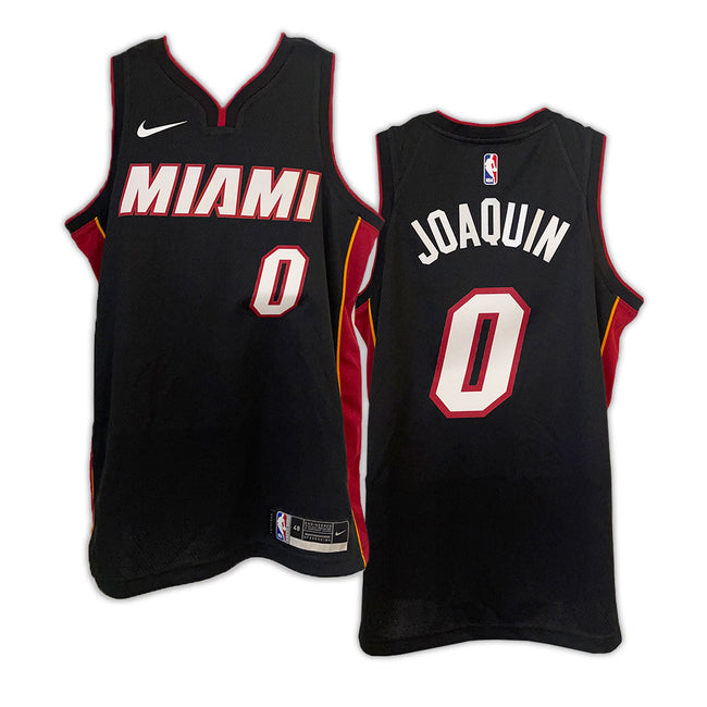 "ONE OF A KIND" NBA OFFICIAL JOAQUIN #0 NIKE ICON BLACK SWINGMAN JERSEY