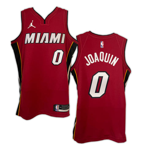 "ONE OF A KIND" NBA OFFICIAL GUAC #0 NIKE MIAMI HEAT MASHUP AUTHENTIC JERSEY
