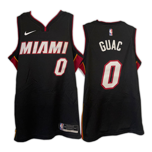 ONE OF A KIND NBA OFFICIAL GUAC #0 NIKE ICON BLACK SWINGMAN JERSEY