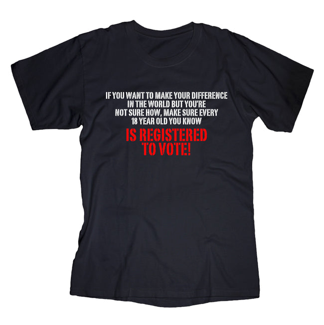 Register to Vote T-Shirt (Unisex)