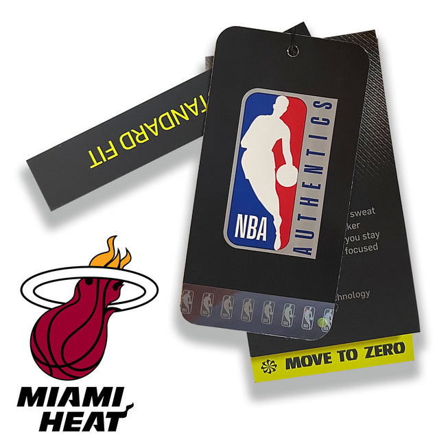 "ONE OF A KIND" NBA OFFICIAL GUAC #0 NIKE MIAMI HEAT MASHUP AUTHENTIC JERSEY