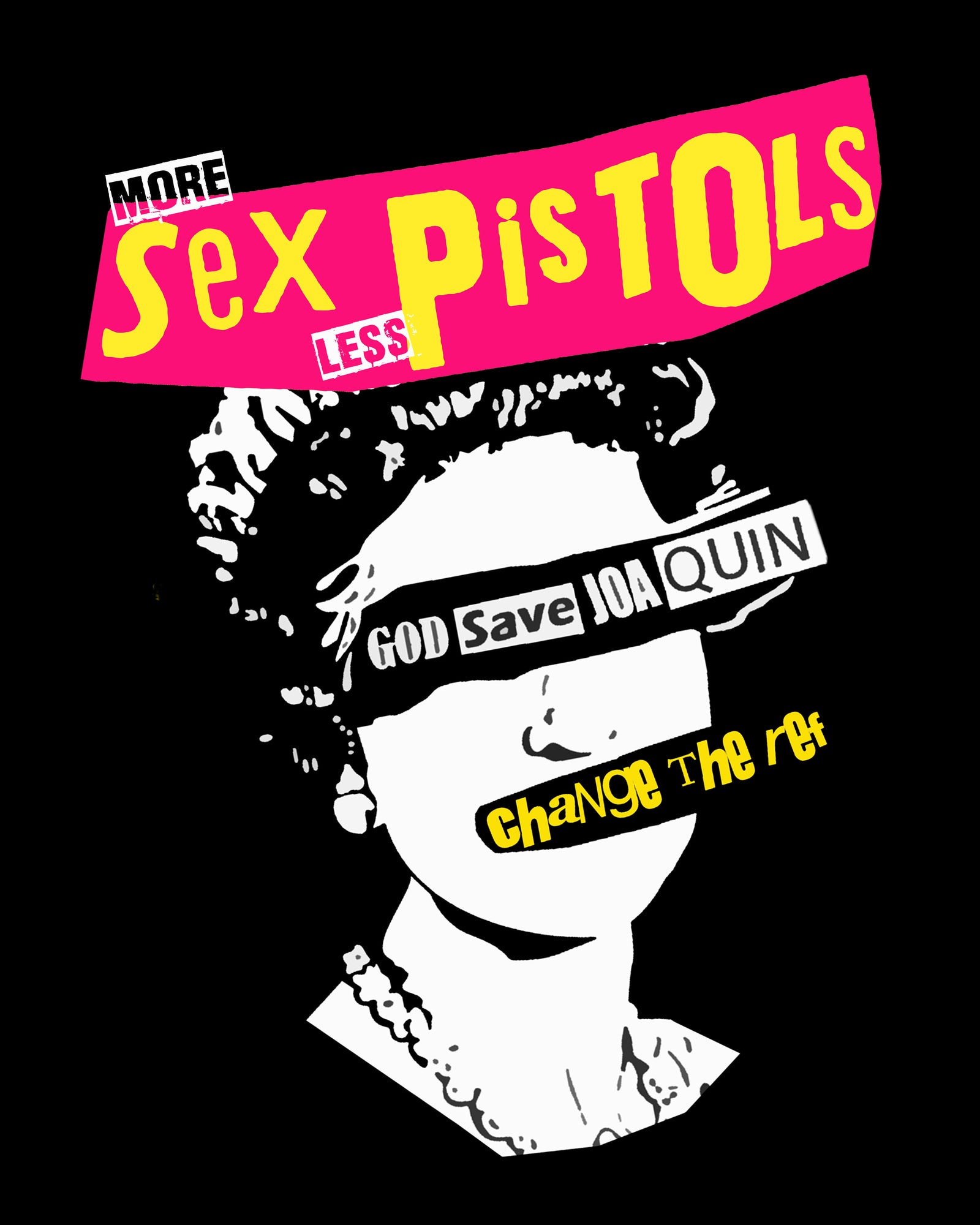 MORE SEX, LESS PISTOLS