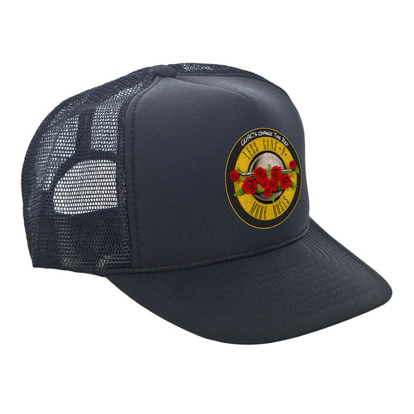 Guns N' Roses 2025 来日　ツアー Trucker Hat Guns N Roses Tour Trucker Hat in Green | Drift Boutique