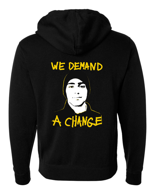 Demand a Change Zip Up Hoodie