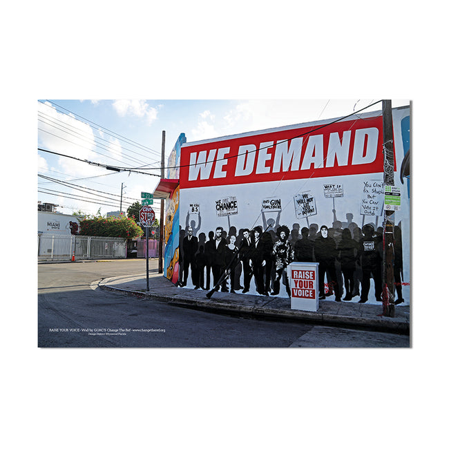 Wynwood We Demand Poster