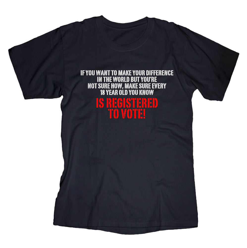 Register to Vote T-Shirt (Unisex)